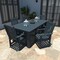 Highwood Usa Lehigh 7pc Rectangular Outdoor Patio Furniture Dining Set 84 x 42 AD-ST7LH1CO5AA-FBE - alternate 2